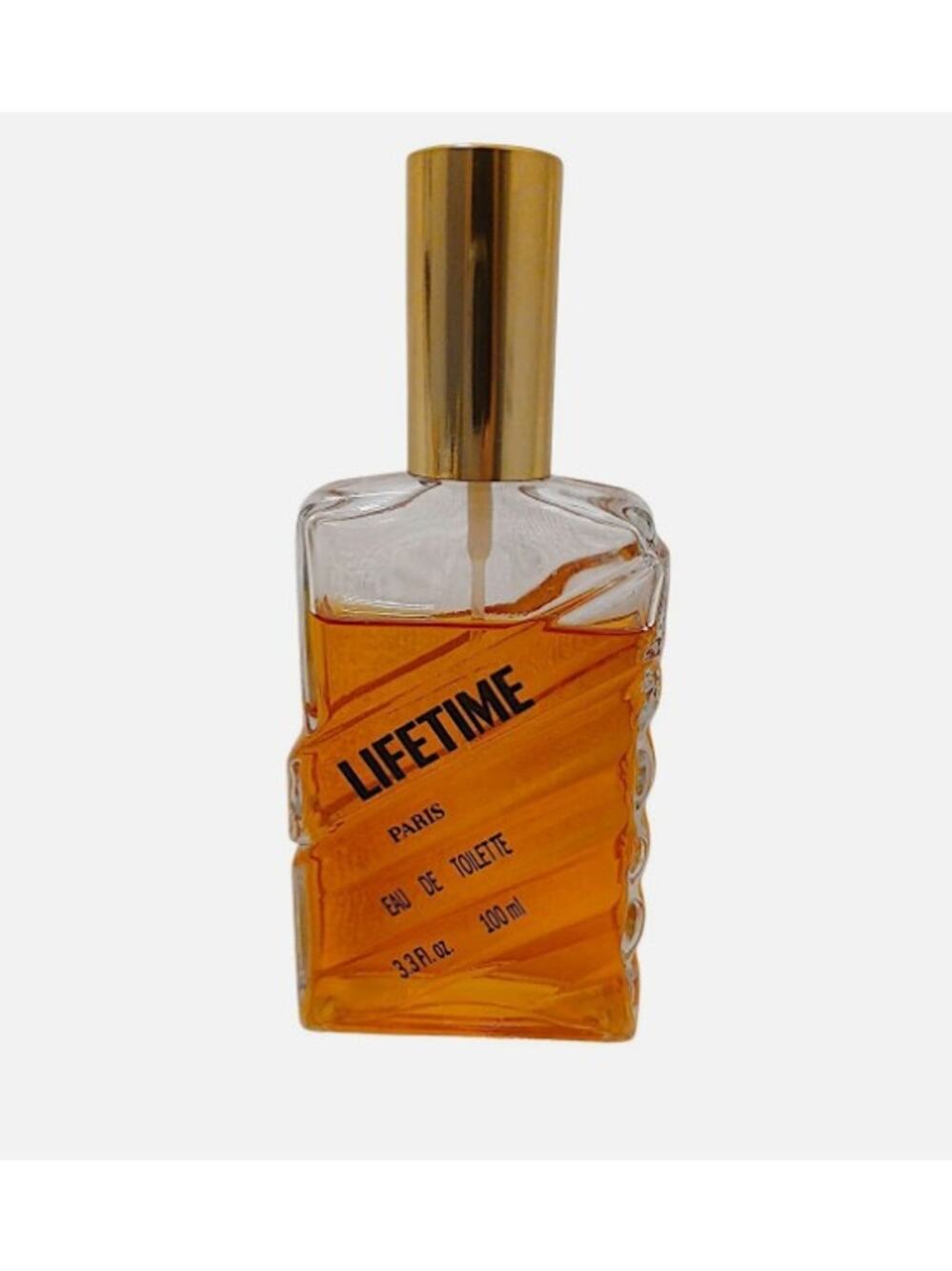 LIFETIME Paris Eau De Toilette Spray 3.3 oz 100ml Authentic Vintage Collectible